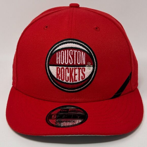 Houston Rockets Hat Cap NBA Basketball Clutch City 1967 New Era Snapback Red - Picture 10 of 10